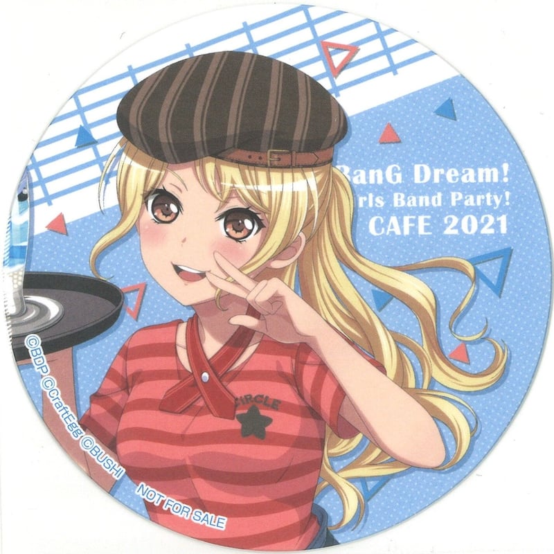 バンドリ コースター BanG Dream! （バンドリ！） コースター 桐ヶ谷透子 | K-BOOKS 秋葉原
