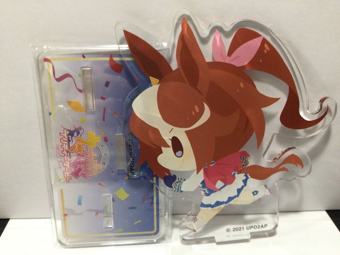 ぺ*こ様 ウマ娘　トウカイテイオー　きゃらドリ　アクリルキーホルダー ウマ娘 トウカイテイオー きゃらドリ ミニキャラアクリルスタンドB | K
