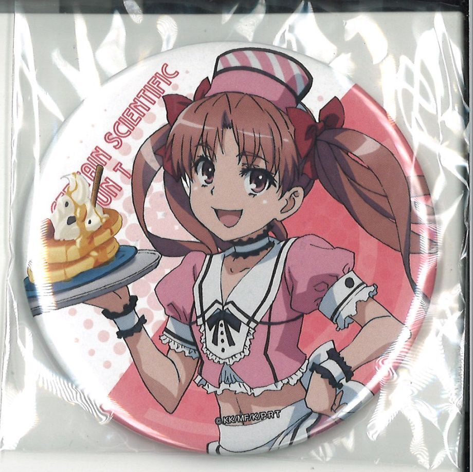 とある科学の超電磁砲T 缶バッジ 白井黒子（描き下ろし） | K-BOOKS 秋葉原