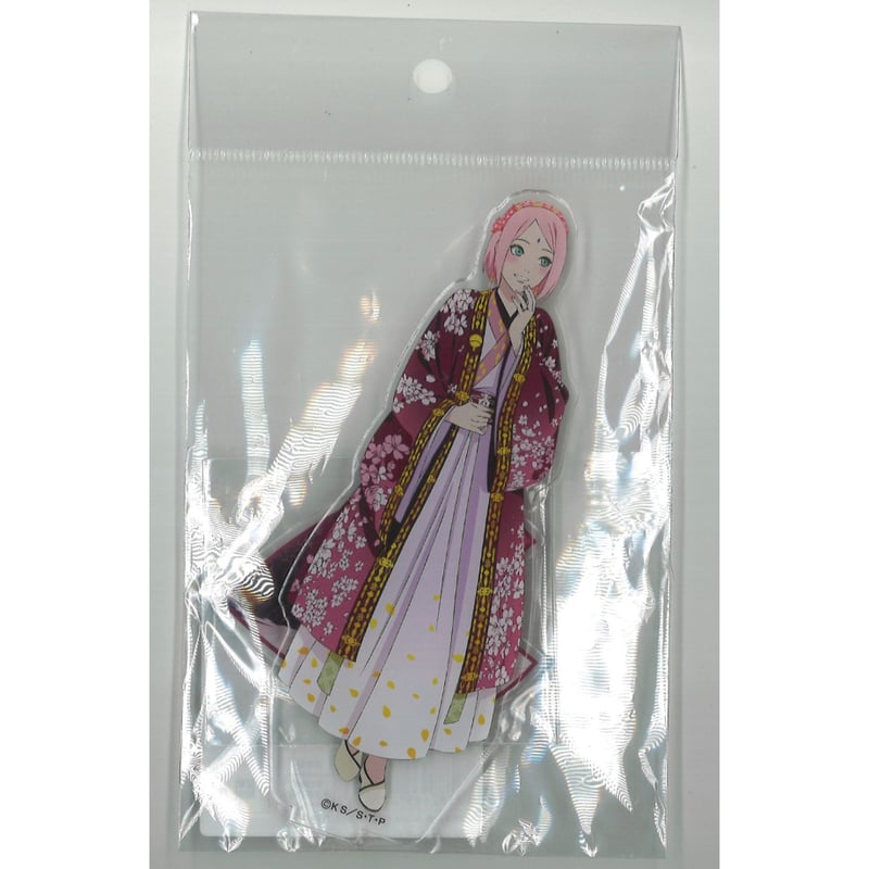 NARUTO 忍里 花明りの伝令編 アクリルスタンド うちはサスケ 春野サクラ NARUTO＆BORUTO 忍里5周年記念イベント 特別任務花明かりの伝令