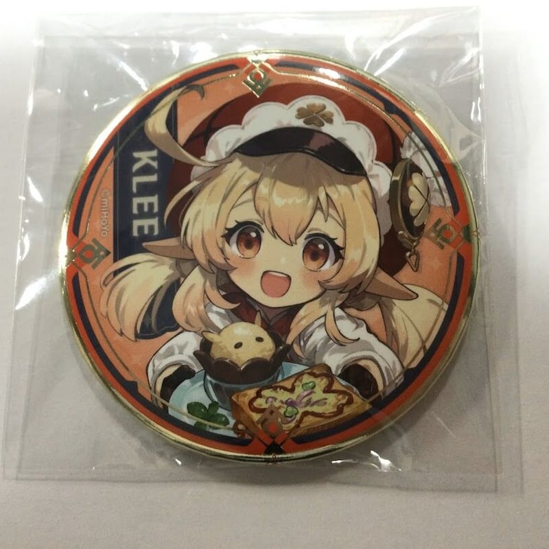 原神 スイパラ 缶バッチ クレー