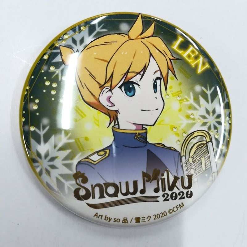 ボーカロイド 鏡音レン 缶バッジ snowmiku2020 | K-BOOKS 秋葉原