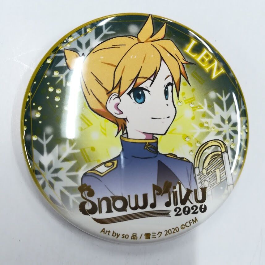 ボーカロイド 鏡音レン 缶バッジ snowmiku2020 | K-BOOKS 秋葉原