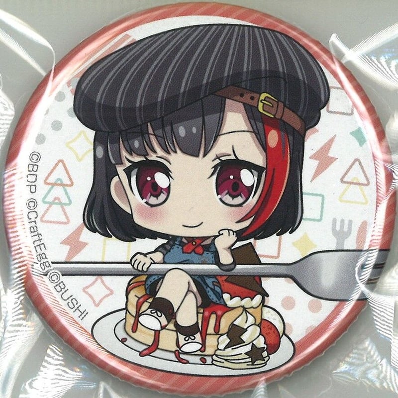 BanG Dream! （バンドリ！） 缶バッジ 美竹蘭 | K-BOOKS 秋葉原