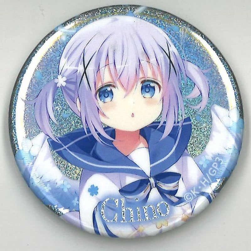 チノ TAKE OUT BLUE BIRD 缶バッジ チノ TAKE OUT BLUE BIRD 缶バッジ 【公式通販】