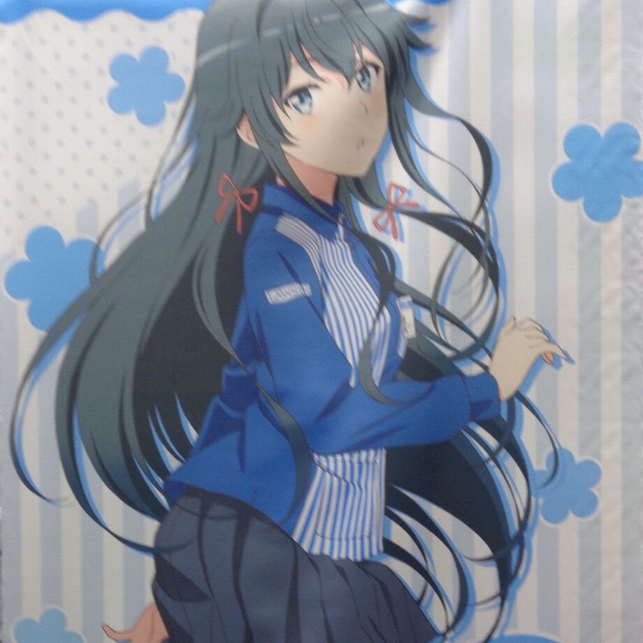 雪ノ下雪乃 ローソンコラボタペストリー やはり俺の青春ラブコメはまちがっている。×ローソン 等身大