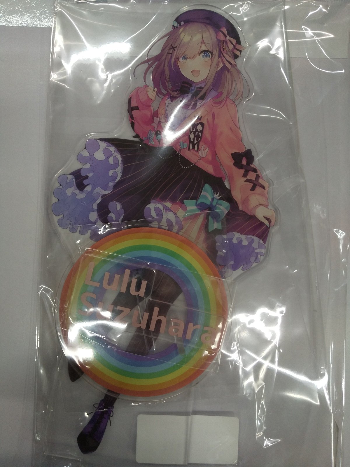 にじさんじ 鈴原るる 新ビジュアル 大判アクリルスタンド | K-BOOKS 秋葉原