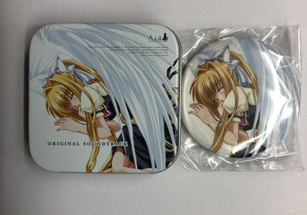 AIR 神尾観鈴 VA購買部2021 鍵くじブリキ缶＋缶バッジセット fit=scale-down,w=1200