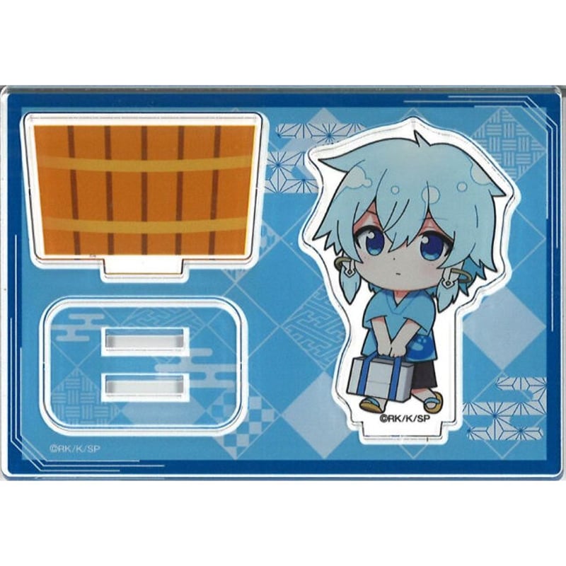 極楽流ミニキャラ桶アクリルスタンド　ソードアートオンライン Amazon.co.jp: ソードアートオンライン 極楽湯 極楽流ミニキャラ