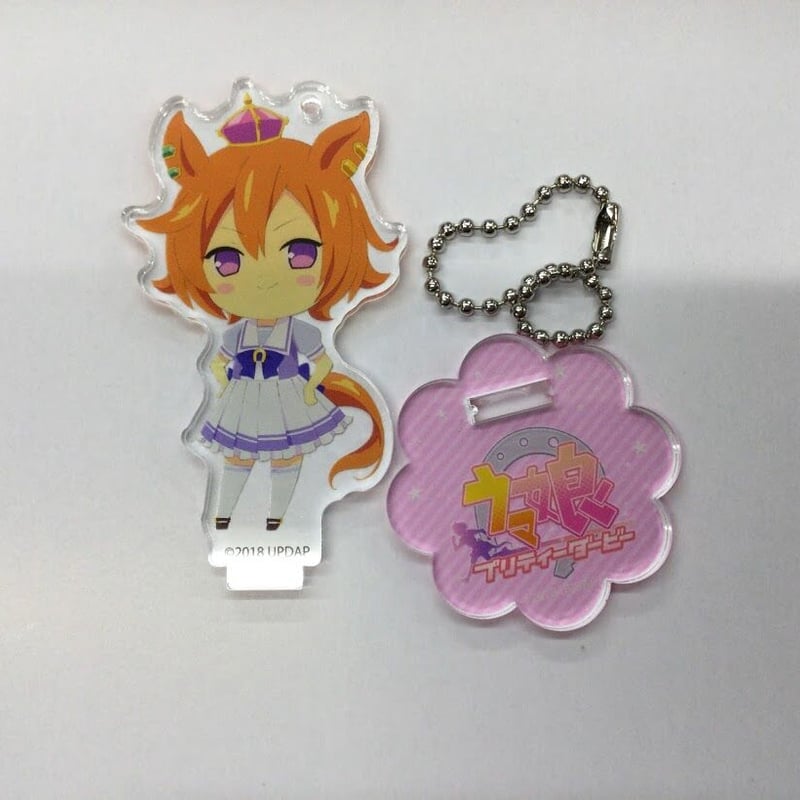 ウマ娘 テイエムオペラオー スタンド付きアクリルキーホルダー ウマ娘 テイエムオペラオー スタンド付きアクリルキーホルダー