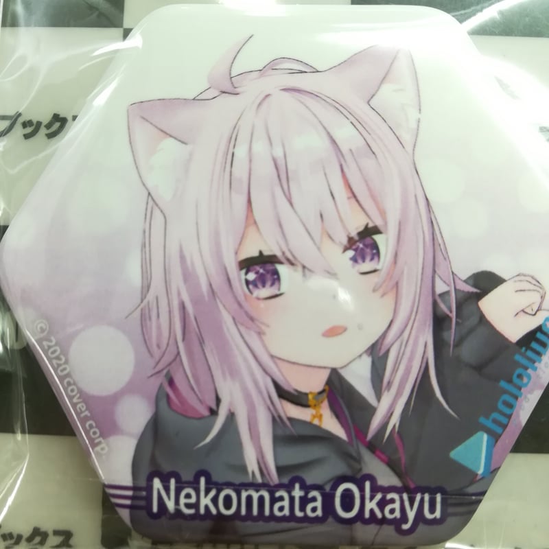 優希　ホロライブ 6th fes CANバッジ 缶バッジ F 猫又おかゆ ホロライブ 猫又おかゆ 6th fes CANバッジ 缶バッジ - メルカリ