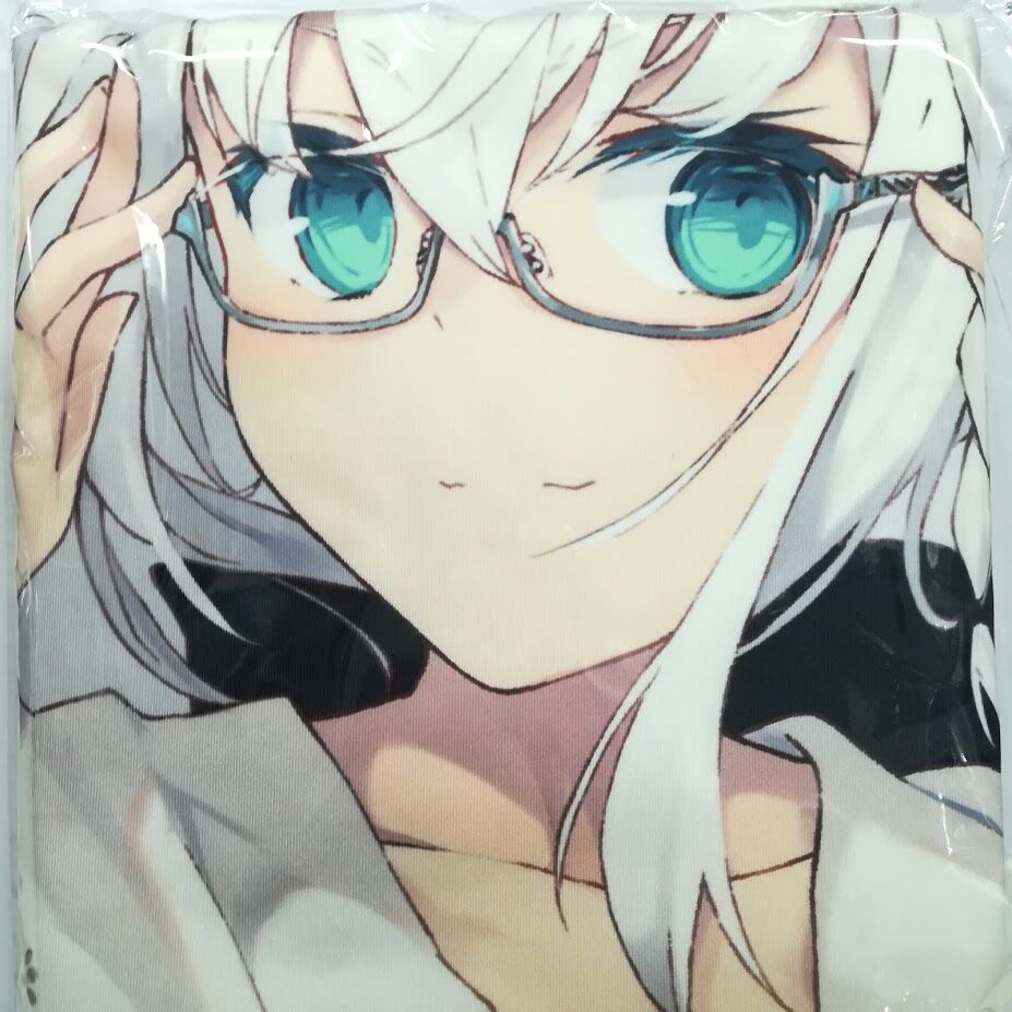 【未開封】ホロライブ　白上フブキ　抱き枕カバー　執事眼鏡　正規品 ホロライブ 白上フブキ 抱き枕カバー 執事眼鏡eyemirror コラボ | K