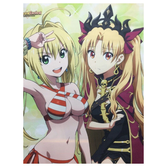 Fate/Grand Carnival ネロ エレシュキガル グラカニ 特典 タペストリー