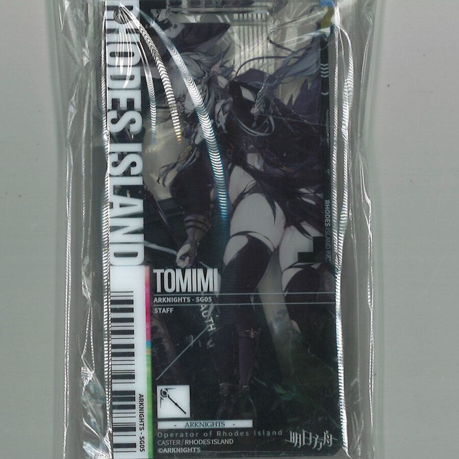 アークナイツ 通行認証 トミミ アークナイツ 通行認証アクリルキーホルダー トミミ 昇進 | K-BOOKS 秋葉原