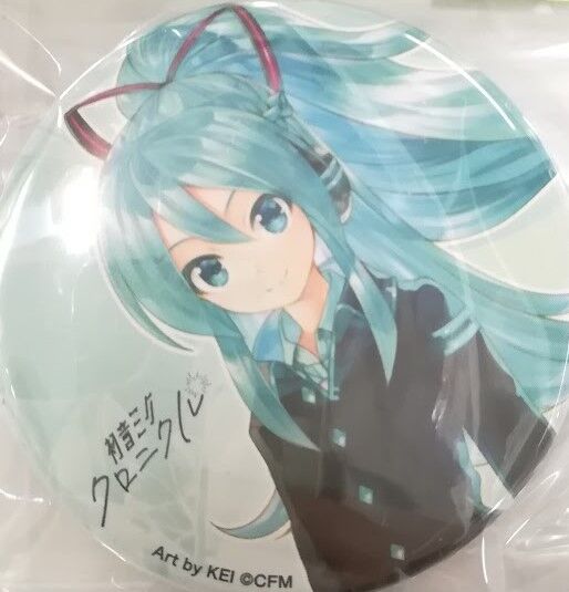 初音ミククロニクル 鏡音 プロトタイプ KEI 缶バッジ