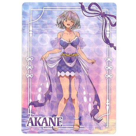 新条アカネ A5アクリルボード グリッドマン お買い上げ抽選会 A賞