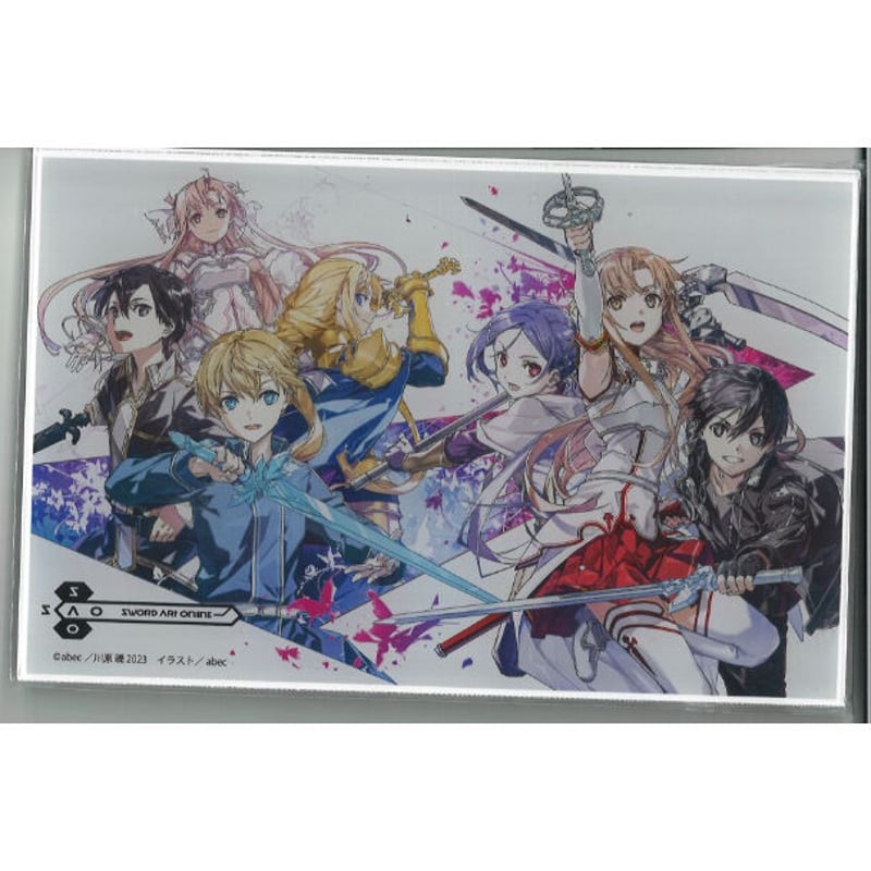 ソードアート・オンライン abec画集 New World 有償特典アクリル