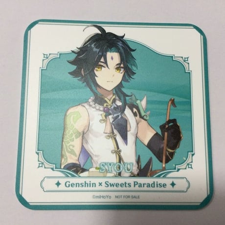 原神　スイパラ　コースター　14点セット 原神 スイパラ コースター 魈 蛍 香菱 凝光 7点セット