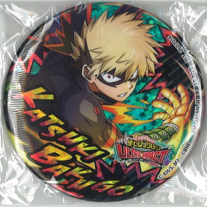 僕のヒーローアカデミア ホログラム缶バッジ第三弾～ULTRA IMPACT～ 爆