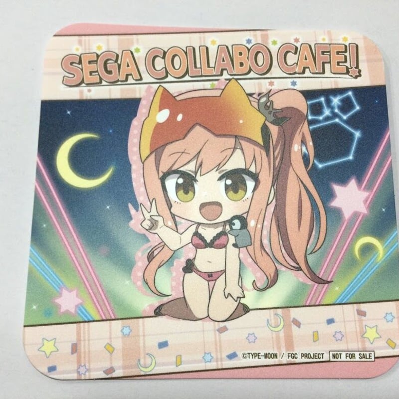 FGO グラカニ ジャンヌオルタ コースター 特典 セガコラボカフェ セガカフェ FGO グラカニ ジャンヌオルタ コースター 特典 セガコラボカフェ