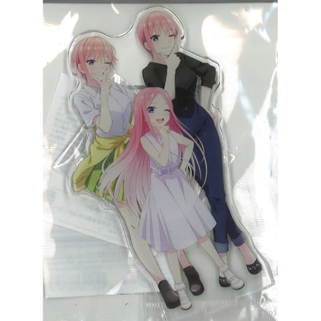 五等分の花嫁∬ スイッチングバックプリーツシャツ Miku edition 五等分の花嫁∬ スイッチングバックプリーツシャツ Miku edition 五等分の