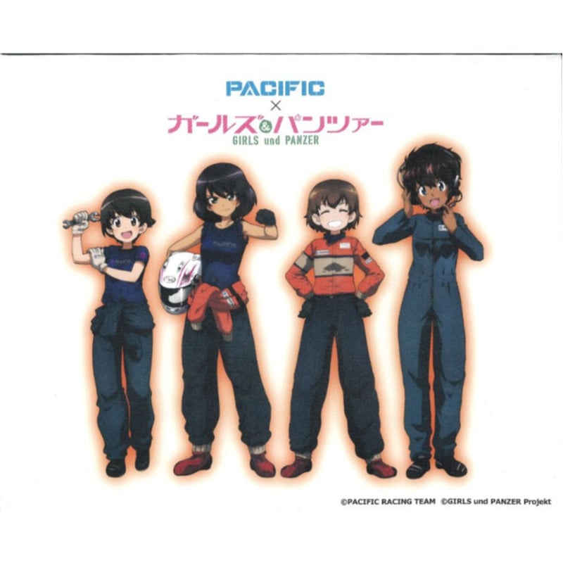 ガールズ＆パンツァー×PACIFIC スポンサー特典 非売品 特大マルチクロス ガールズ＆パンツァー×PACIFIC スポンサー特典 非売品 特大マルチクロス