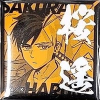 アイカツスターズ!グリッターガラポン ハート型 缶バッジ 花園きらら