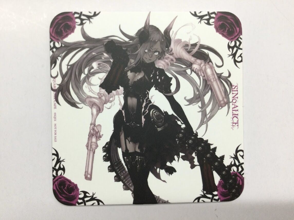シノアリス スクエニカフェ コラボ 生前葬 コースター 【公式通販】