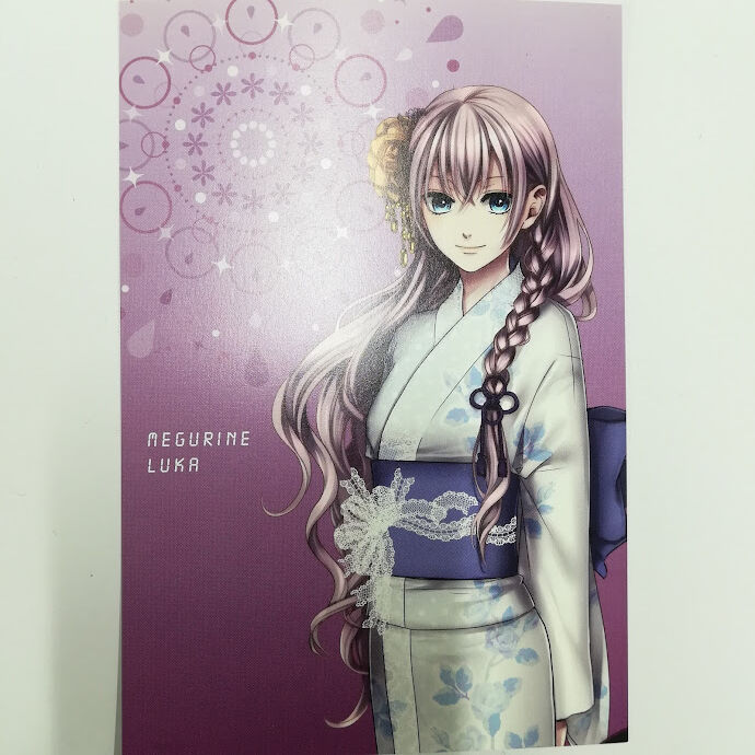 ボーカロイド 巡音ルカ ポストカード（鈴ノ助先生柄） | K-BOOKS 秋葉原