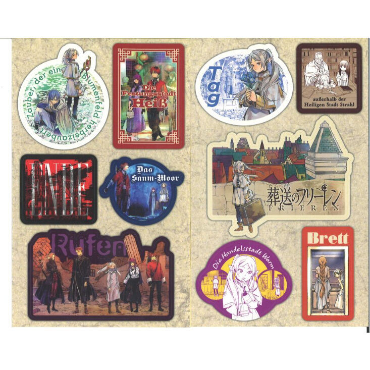葬送のフリーレン 8巻特装版 デザインステッカー 20種 | K-BOOKS 秋葉原