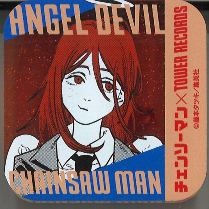 チェンソーマン×タワーレコード ラメアクリルバッジコレクション 天使