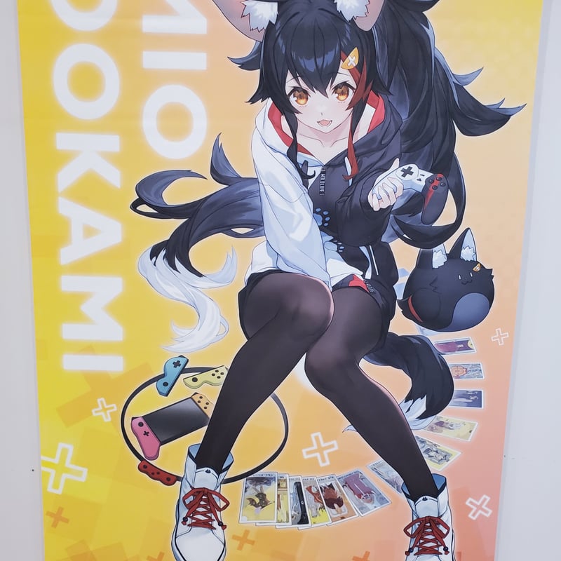 ホロライブ 大神ミオ カプとれタペストリー パーカーVer | K ホロライブ 大神ミオ カプとれタペストリー パーカーVer | K