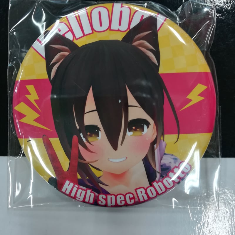 ホロライブ ばーちゃるぱーく 缶バッジ ロボ子さん | K-BOOKS 秋葉原