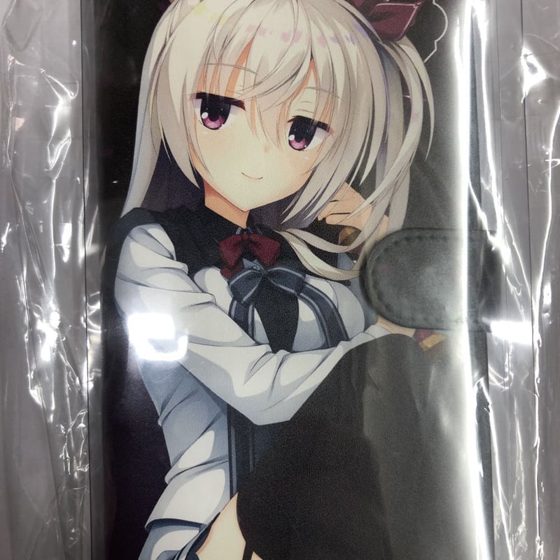 喫茶ステラと死神の蝶」手帳型スマートフォンケース 明月栞那イラスト