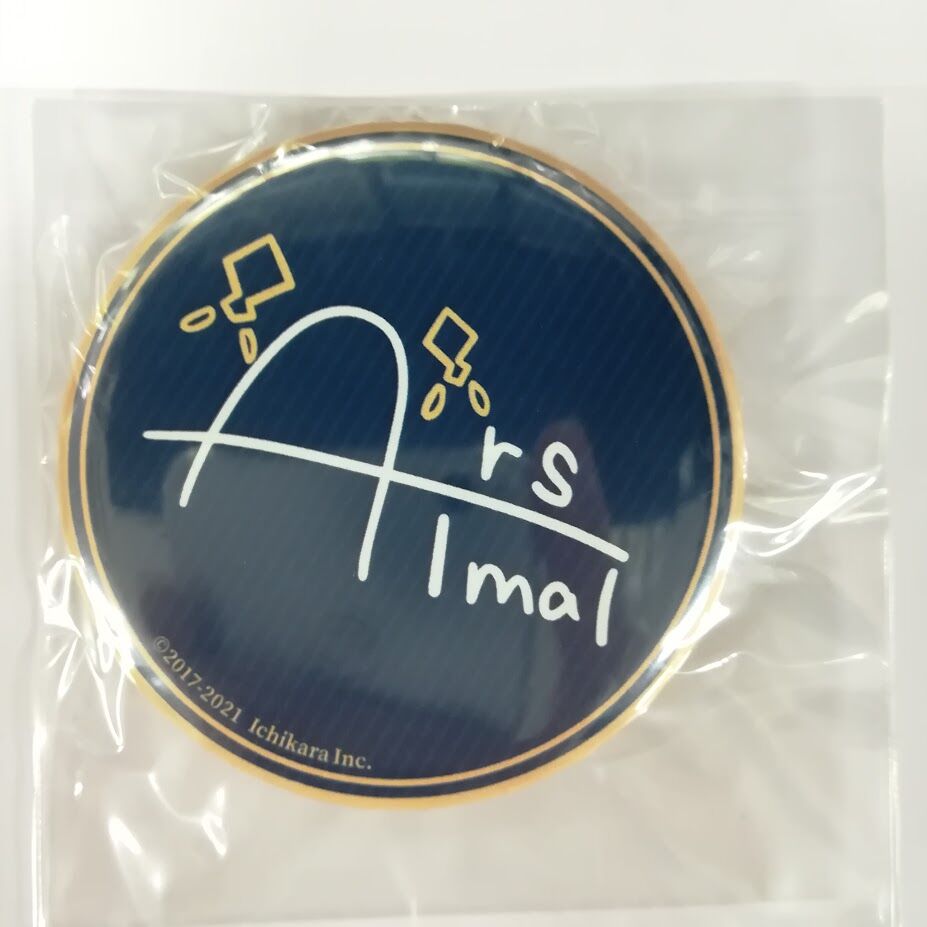 にじさんじ アルス・アルマル 缶バッジ サイン 誕生日グッズ2021 | K