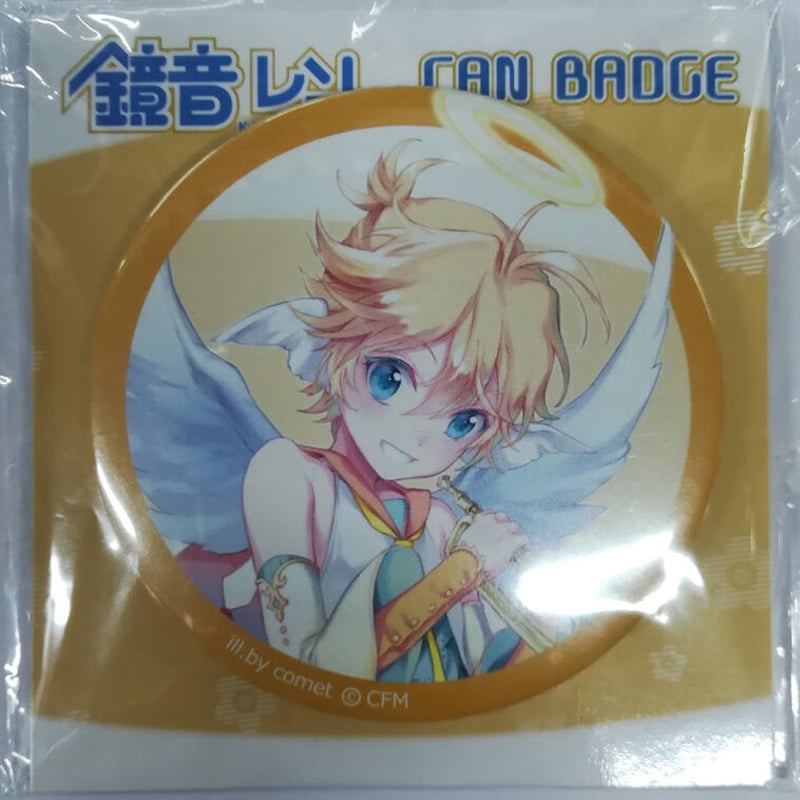 鏡音リン 鏡音レン comet 缶バッジ