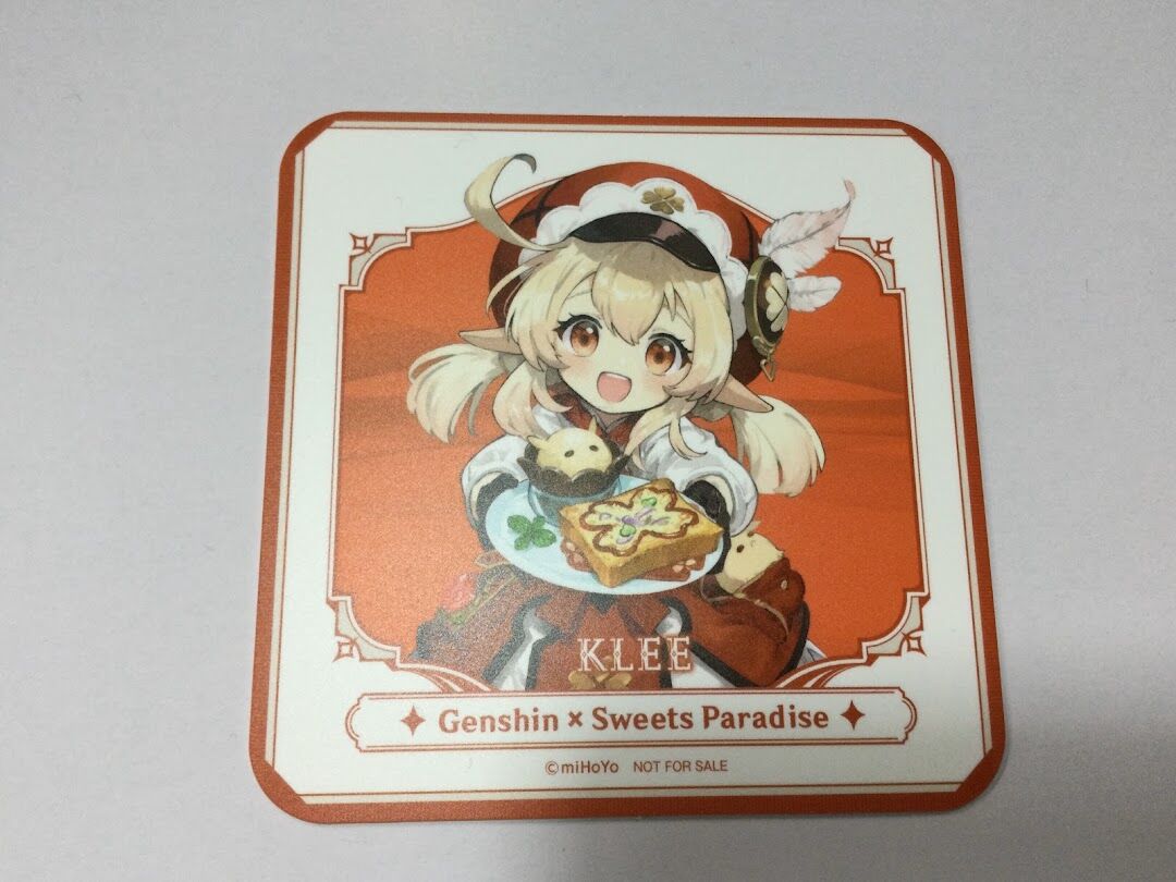 原神 スイパラ クレー コースター 描き下ろし