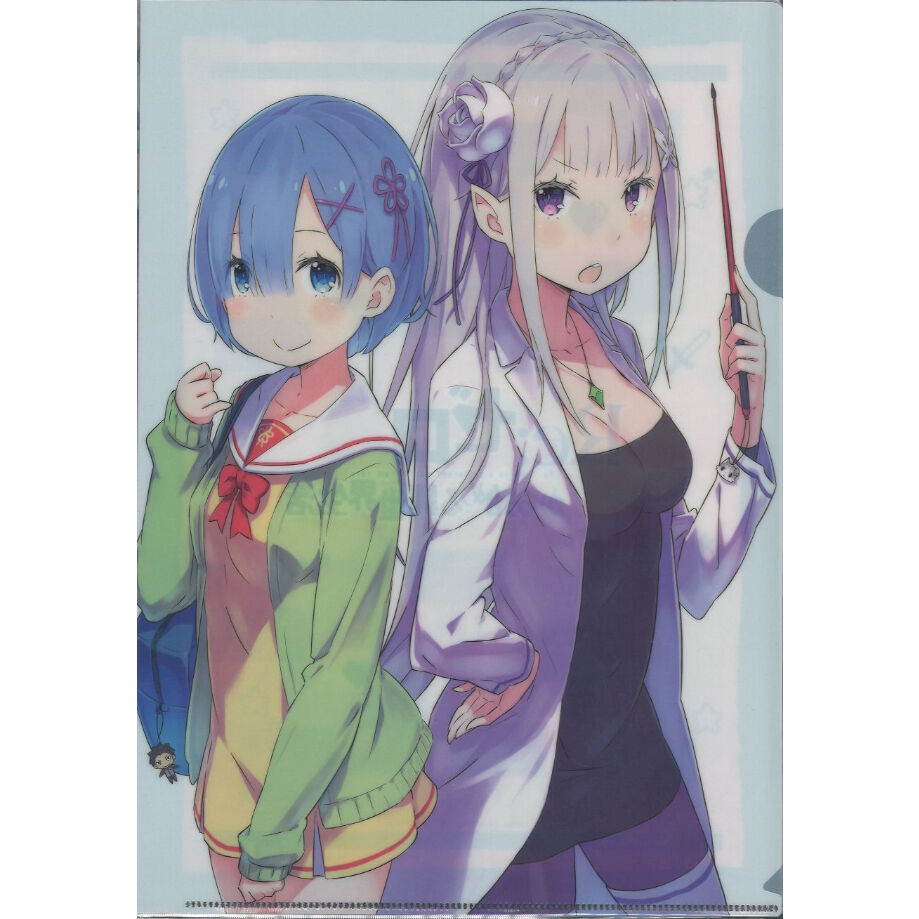 MF文庫J 夏の学園祭2018 レム　プレイマット　リゼロ original