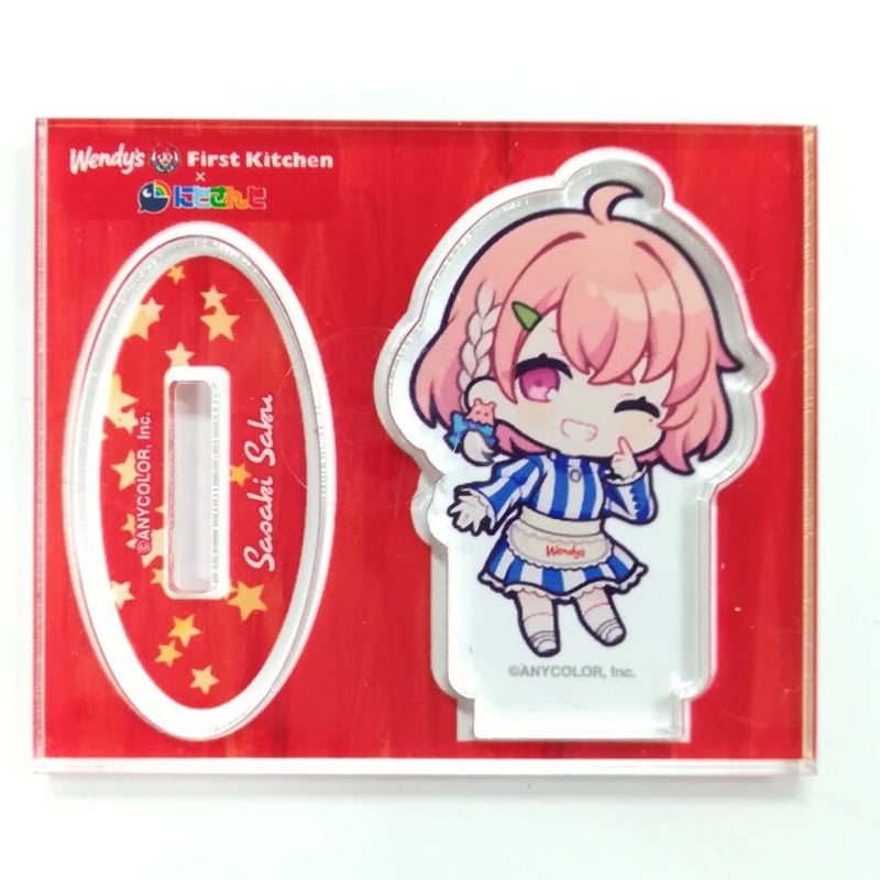 にじさんじ 笹木咲 ウェンディーズ・ファーストキッチンコラボ
