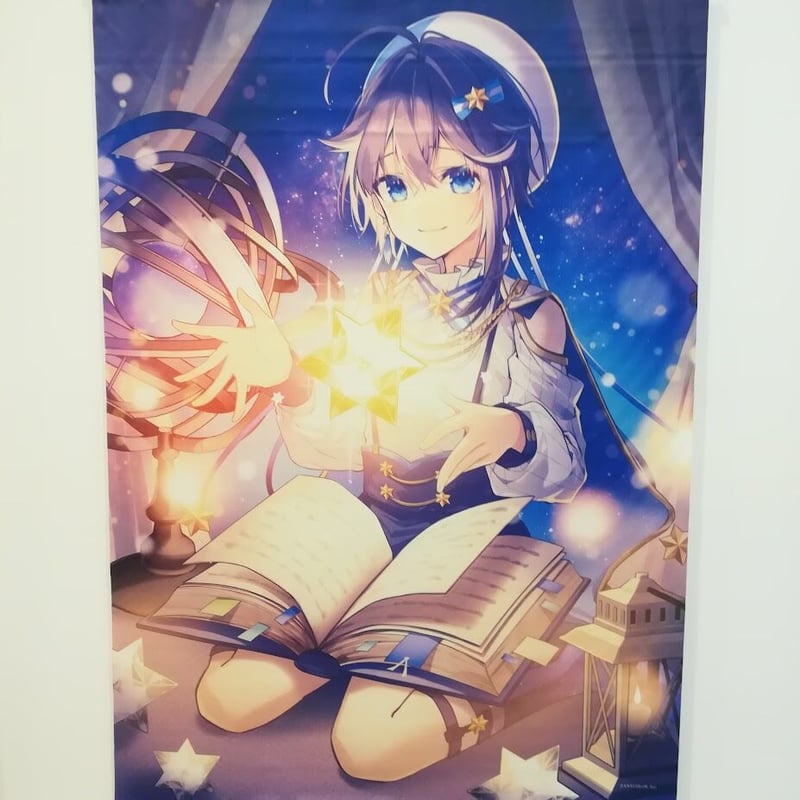 にじさんじ　空星きらめ　誕生日記念タペストリー　2021 2022 にじさんじ 空星きらめ タペストリー 誕生日グッズ2022 | K-BOOKS 秋葉原