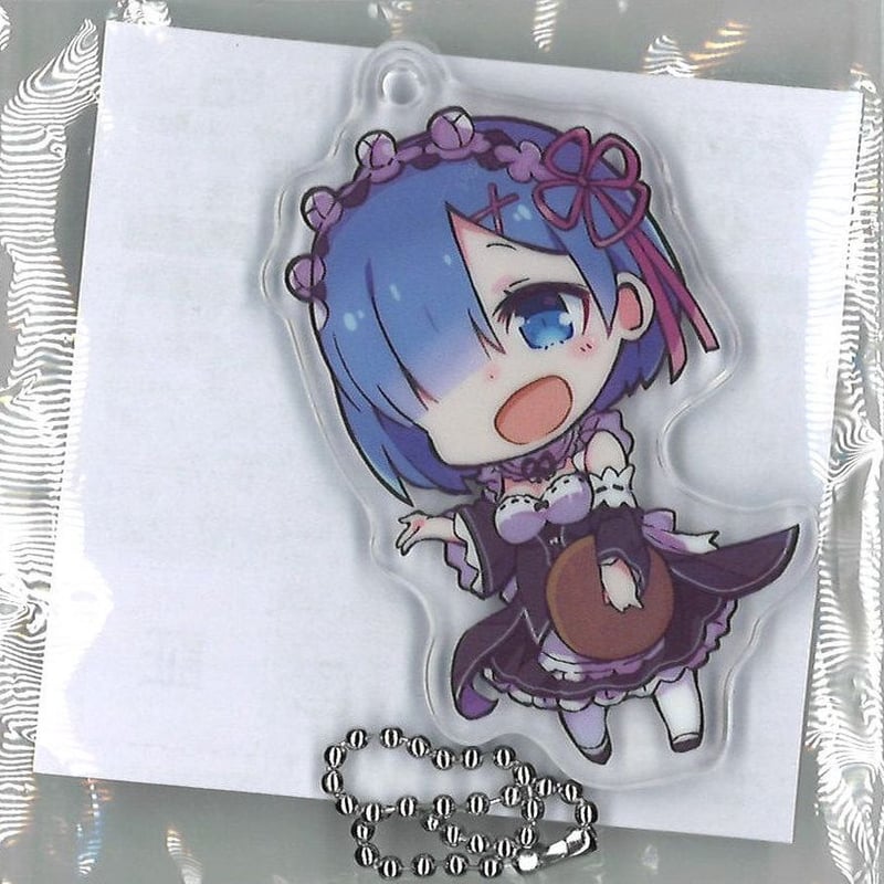 リゼロ　国際展示場駅前ローソン限定　アクリルキーホルダー　レム シークレット リゼロ 国際展示場駅前ローソン限定 アクリルキーホルダー レム