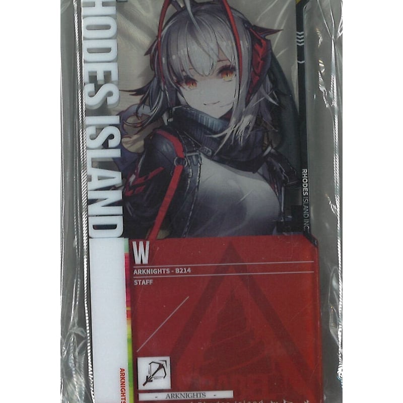 アークナイツ　W 通行認証 アークナイツ 通行認証 W | K-BOOKS 秋葉原