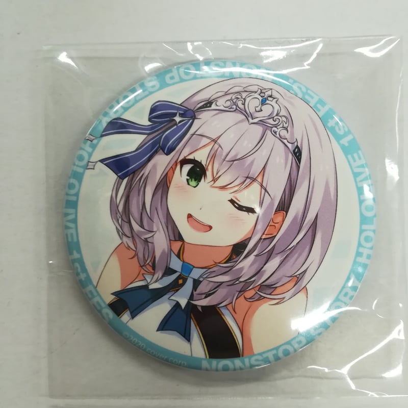 ホロライブ ノンストップストーリー 缶バッジ 白銀ノエル 【公式通販】
