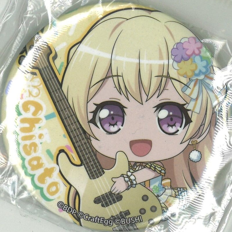 BanG Dream! （バンドリ！） 缶バッジ 白鷺千聖 | K-BOOKS 秋葉原