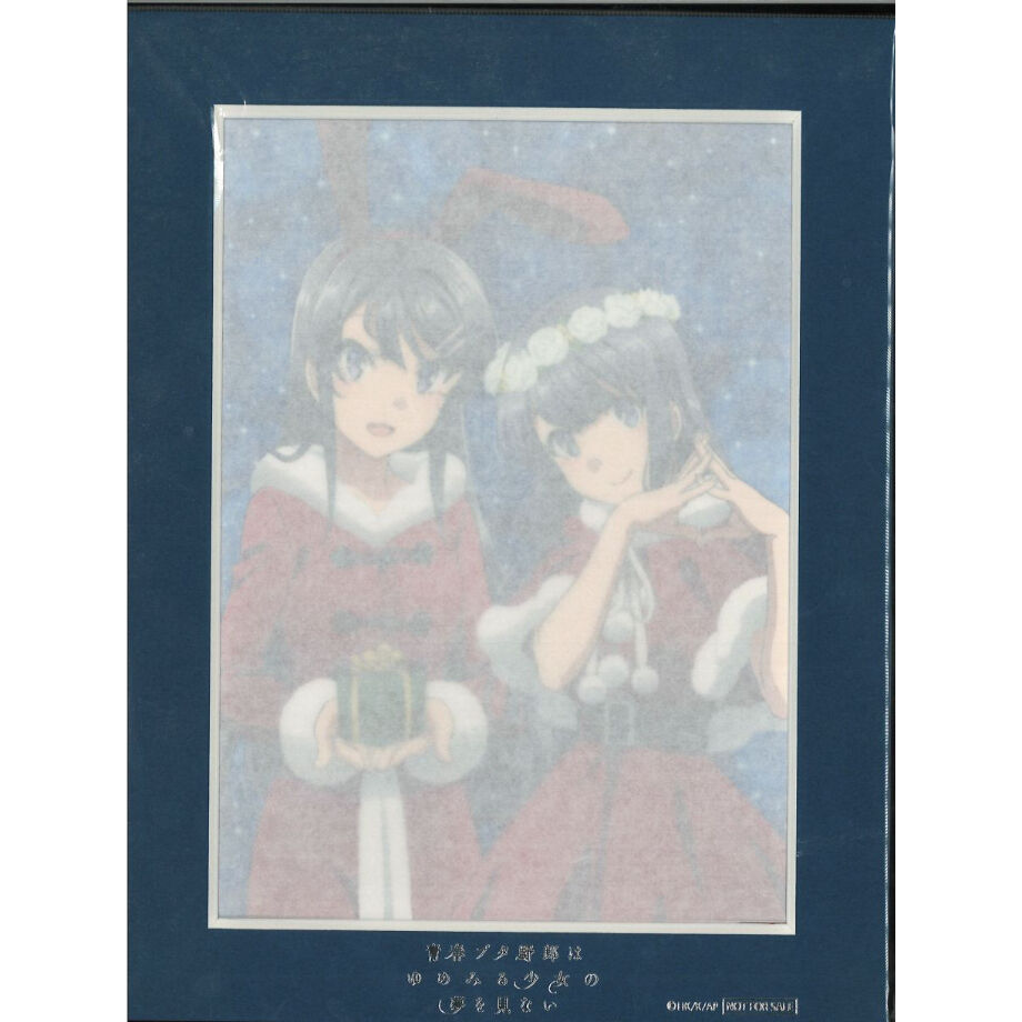 非売品　劇場版青ブタB2ポスター　ゆめみる少女の夢を見ない　牧之原翔子　桜島麻衣 fit=scale-down,w=1200