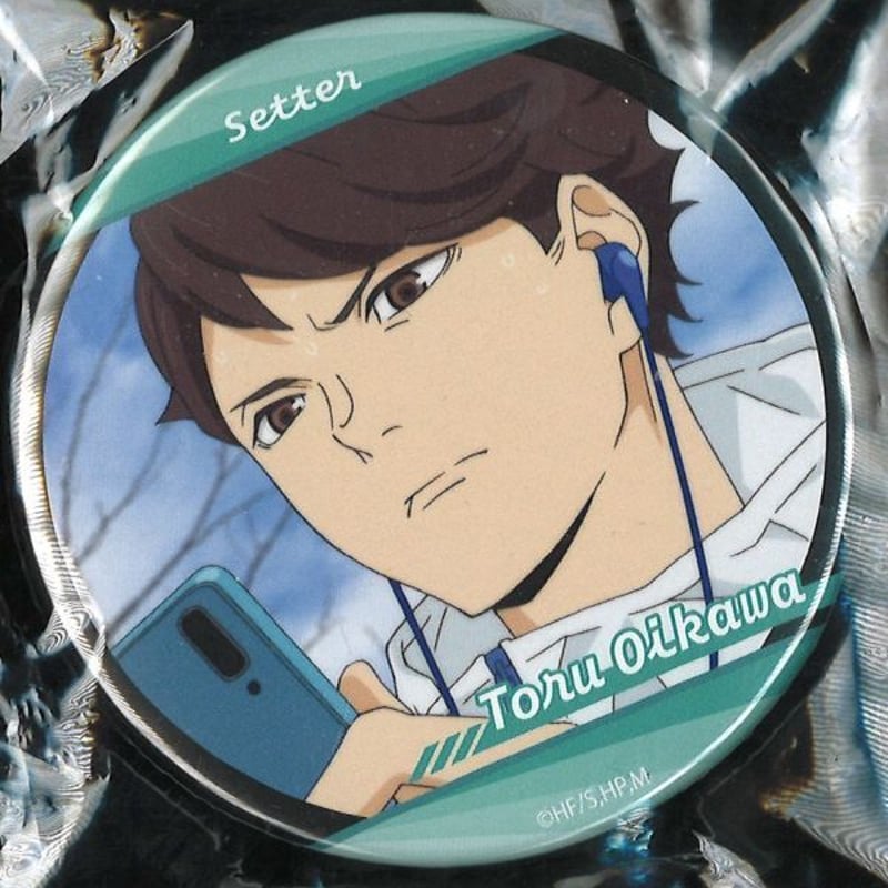 ハイキュー!! 缶バッジ 及川徹 （スマホ） | K-BOOKS 秋葉原