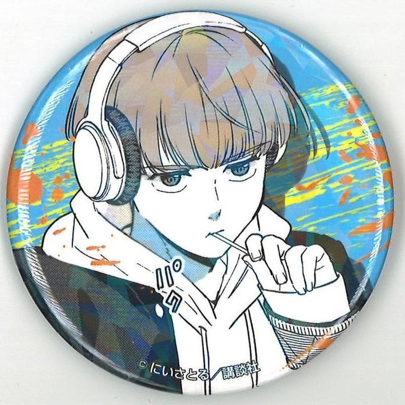 WIND BREAKER トレーディングホログラム缶バッジ 梶蓮（斜め） | K