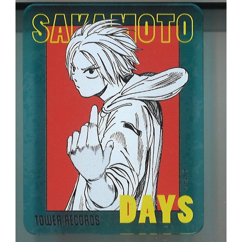 SAKAMOTO DAYS×TOWER RECORDS アクリルバッジコレクション 朝倉シン