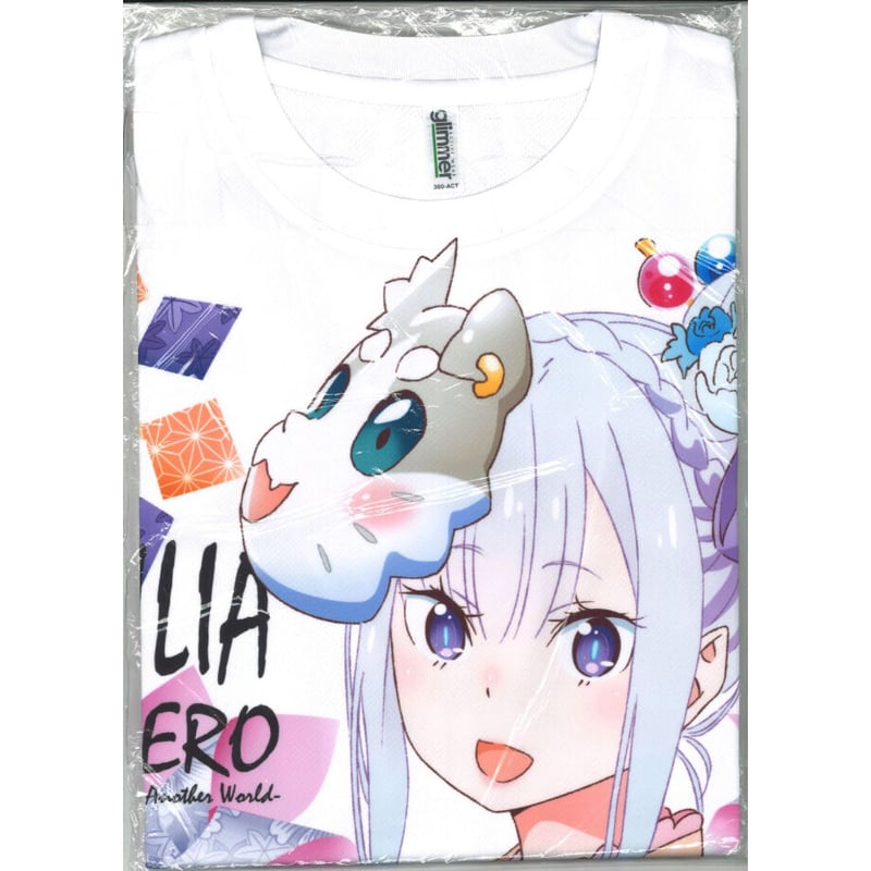 未開封）Re:ゼロから始める異世界生活 フルグラフィックTシャツ