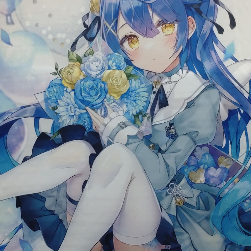 にじさんじ 天宮こころ 誕生日グッズ2021 タペストリー | K